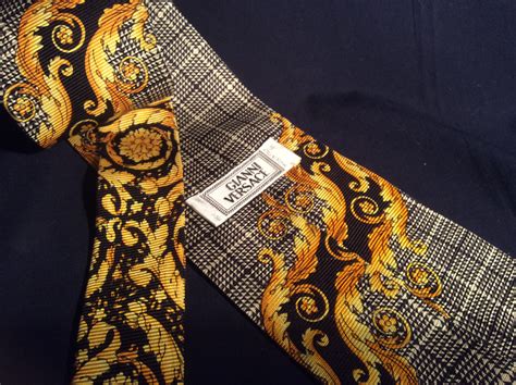 versace silk ties.